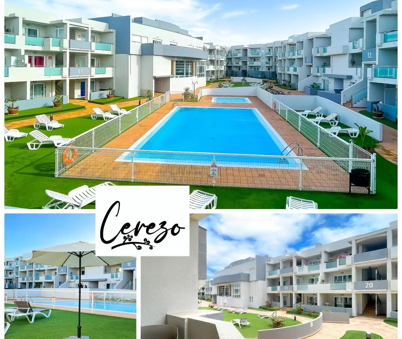 B-Rent Corralejo Sun Cerezo Pool location